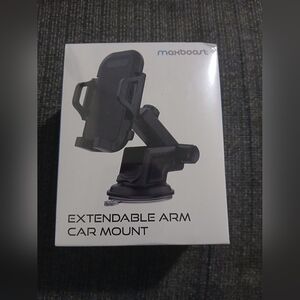 Black Extendable Arm Car Mount